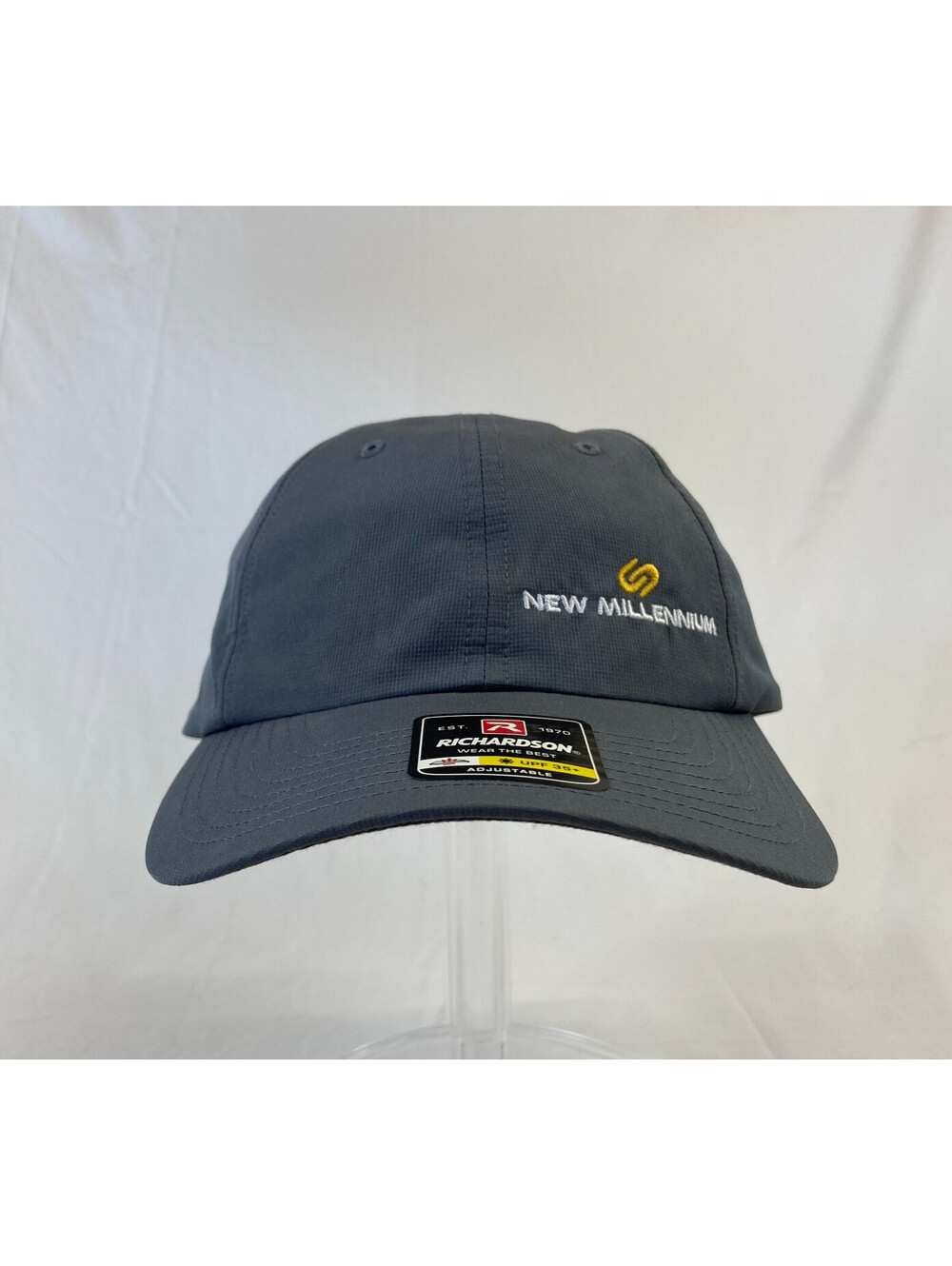 New Millennium Baseball Cap Strapback Gray Hat Structural Steel Work Wear Casual